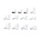 12Pcs Hard Drive Replacement Head Tool Set ABS Data Recovery Repair Kit 14