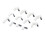 12Pcs Hard Drive Replacement Head Tool Set ABS Data Recovery Repair Kit 12