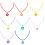 Collier de perles bohème, collier de fleurs, collier de-Rose 2