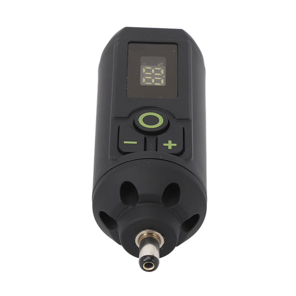 Wireless Tattoo Power Supply 5.5mm DC 1200mAh Alloy LCD