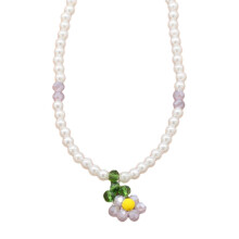 Collier de perles colorées style bohémien tissé à la main,-11