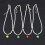 Collier de perles de tournesol coloré, collier de fleurs-10 6
