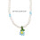 Collier de perles bohème d'été, collier de fleurs, collier de-10 4