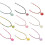 Collier de perles de tournesol coloré, collier de fleurs de-2 3