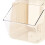 Tea Bag Storage Rack for Efficient Kitchens, Double Layer Transparent Build with Open Mouth Access, Stackable Design Snack Holder for Pantry Bathroom 5