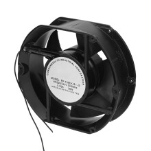 Chladicí ventilátor 220 V AC, vysoce pevný kovový ventilátor pro automobilové aplikace, oválný tvar, 38 W ventilátor s průhledným