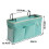 Adjustable Straps Bedside Caddy For Easy Customization, Quality Material Canvas And Iron Organizer Ensuring Durability And Elegance In Dorms, 5
