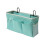 Adjustable Straps Bedside Caddy For Easy Customization, Quality Material Canvas And Iron Organizer Ensuring Durability And Elegance In Dorms, 1