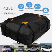 Portapacchi da tetto per auto, design impermeabile, super capacità di stoccaggio, universale per tutti i portapacchi da tetto, generosa capacità di