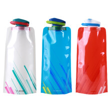 Foldable Flexible Water Bottle, Wide Mouth Design for Quick Filling, Leak-Proof Pull Top for Safe Transport, Portable Hydration for Your Everyday