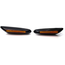 Plug-and-Play-installations-LED-sidemarkeringslygte, indbygget CAN-bus-controller til BMW E87E90, transparent frontlinsedesign med øget effektivitet