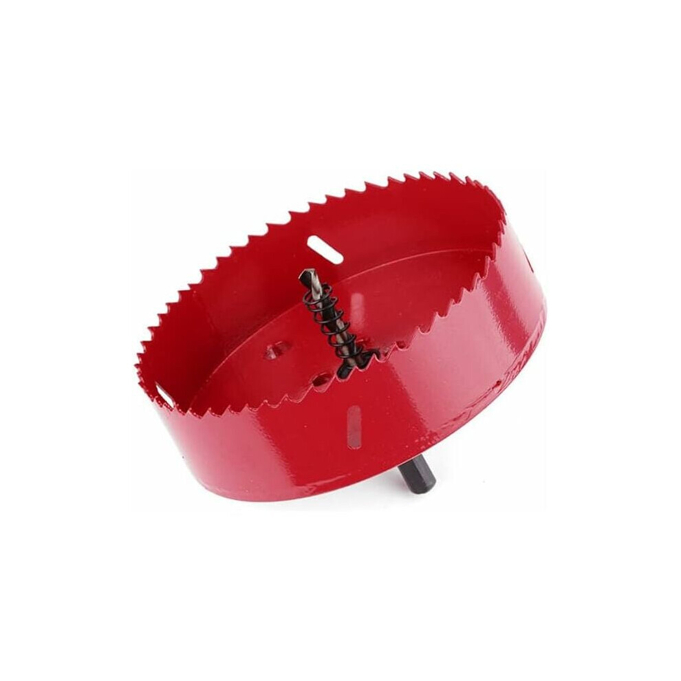 Multi-Material Hole Drilling Tool, For Plastic Hole Saw With Hss Bi-Metal Blade, Efficient Cutter For Wood Thin Metal Iron Aluminum Drywall, Designed 9173940253667