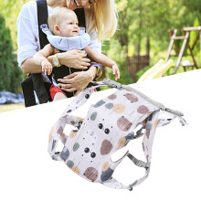 Baby Carrying Strap for Newborns, Polyester, Leaf Pattern, Front/Back Embrace