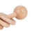 Solid Beech Wood Baby Rattle Teether Toy with 3 Rings for Grasping&Teething 7