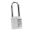 4-Digit Zinc Alloy Combination Lock for Cabinets Silver, Durable Security Lock 11