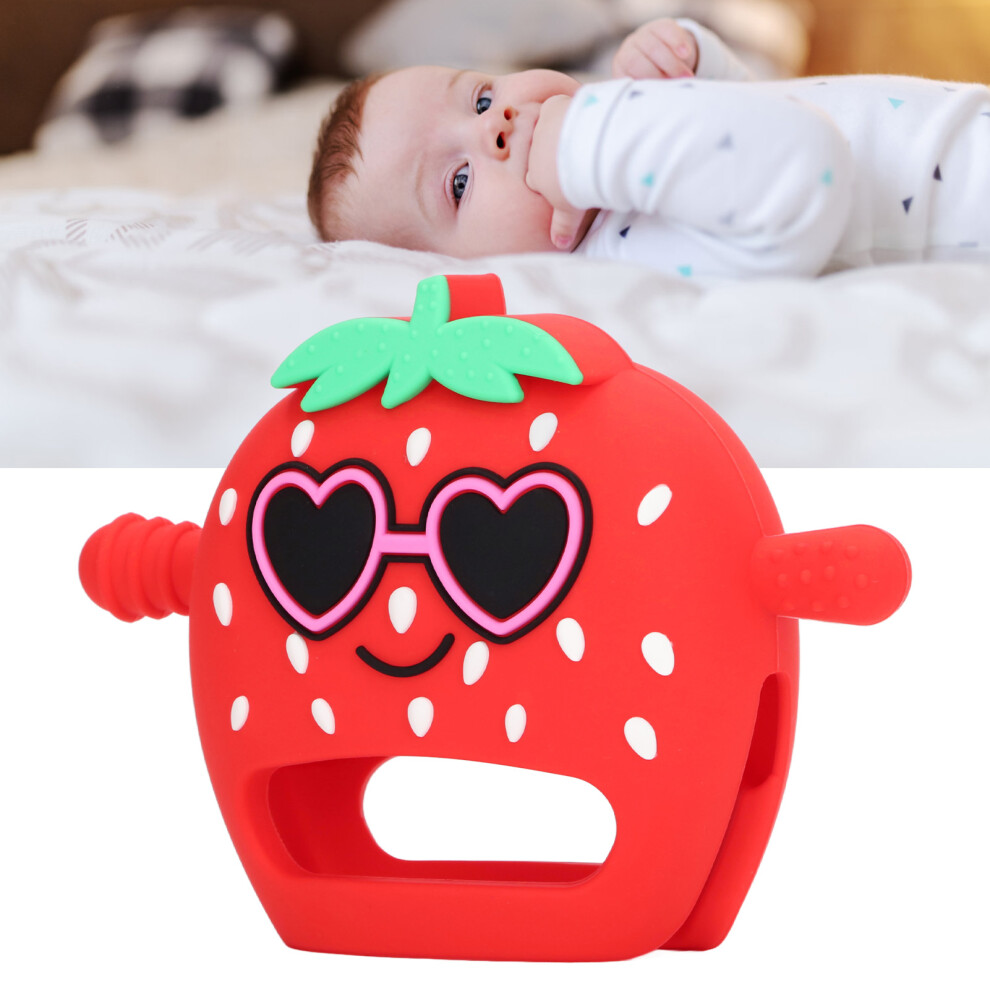 Wearable Baby Teething Mittens with Textures - Gum-Friendly Silicone
