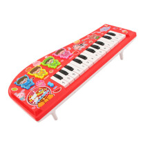Kinder Elektronisches Klavier Spielzeug 32,5x15,5cm Rot für 0-3 Jahre