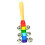 Holzgriff-Glockenklapper für Kinder - Hand-Glockenklimperer 13