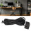 Interruttore di alimentazione per computer desktop con switch blu e cavo di 13,1 piedi 1