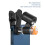 60X Cell Phone Microscope with LED Light UV Filter 65x56mm 5