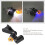 60X Cell Phone Microscope with LED Light UV Filter 65x56mm 7