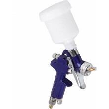 Pistola pulverizadora de pintura de aire HVLP Mini, kit de pistola pulverizadora de aire profesional para una excelente eficiencia de pulverización,