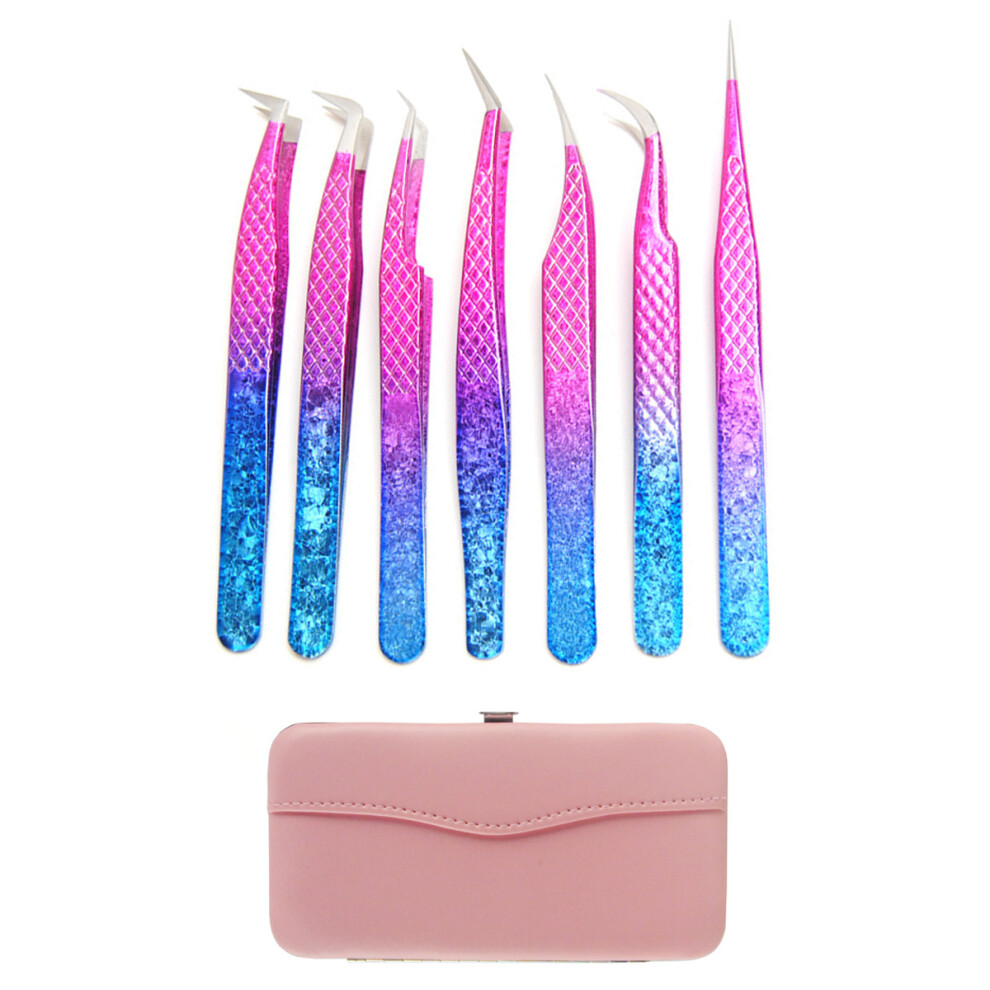 Eyelash Stylist's Dream, Rectangle Protective Box Full Sets Covering All Needs for Eyelash Extensions, Stainless Steel Lightweight and Balanced