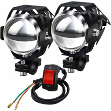 Robuste LED-lys for motorsykkel, universell spotlight for ulike bruksområder, varmeavledning ideell med aluminiumshus, superlyssterk med LED