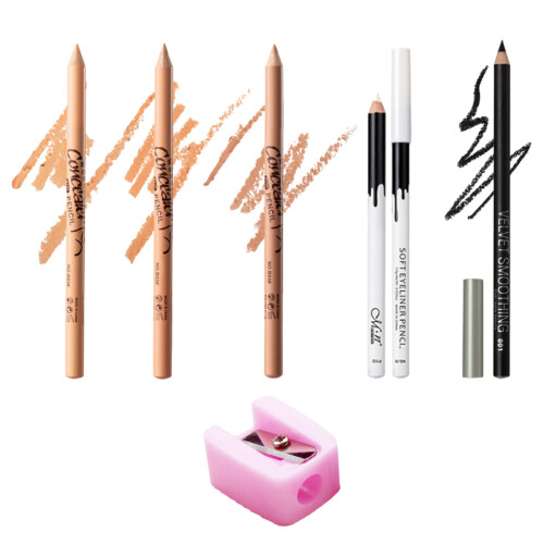 Επαγγελματικό Σετ Eyeliner, Οφθαλμολογικά Ελεγμένο Eyeliner σε Gel με Λαμπερό Φινίρισμα, 1
