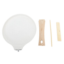 Crepe-Pfannkuchenpfanne, Aluminiumlegierung,