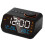 Radio-réveil multifonction LED avec FM, rechargeable, noir 2