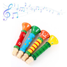Tragbare Holz-Posaune – Musikinstrument für Spielspaß und Lernen bei Kindern