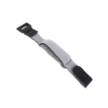 Dampers di silenzio regolabili in cotone grigio per corde di chitarra, riduzione del rumore