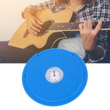 Blaues Gitarren-Soundloch-Befeuchter mit Hygrometer für Akustik- und Folk-Gitarren