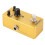 Gitarrenpedal-Effekte Mini Einzelschalter Modulation & Verzerrung Goldfarbe 14