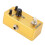 Gitarrenpedal-Effekte Mini Einzelschalter Modulation & Verzerrung Goldfarbe 16