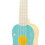 Παιδικό παιχνίδι κιθάρας Ukulele, μίνι παιδικά μουσικά όργανα με 4 χορδές, γλυκό ήχο, 8