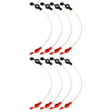 8 Stück Kupfer-Batterie-Wechselrichterkabel 24,5 cm 9,6 in