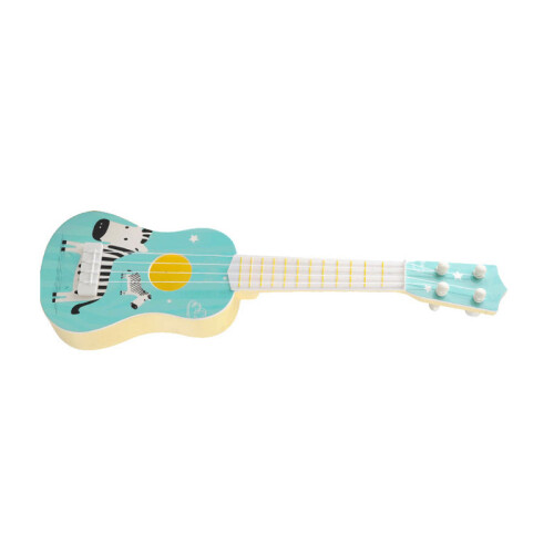 Παιδικό παιχνίδι κιθάρας Ukulele, μίνι παιδικά μουσικά όργανα με 4 χορδές, γλυκό ήχο, 1