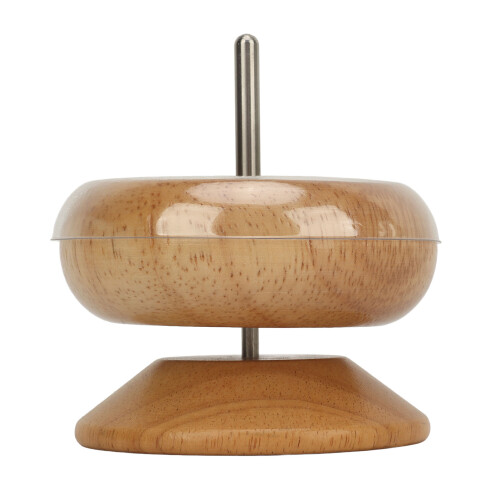 Seed Beads Stringing Tool Bead Spinner, Curved Big Eye Needle Time-saving Spinner Wooden Construction Multi-strand Necklace Making Efficient Bead 2