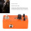 Elektrisches Gitarren-Effektpedal Einzelblock Orange Mini Modulation Delay 5