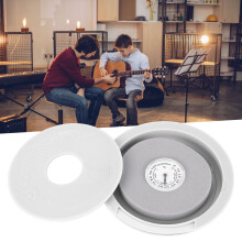 Akustik-Gitarren-Feuchtigkeitsmesser mit Hygrometer - Weiß Zum Schutz vor Schäden