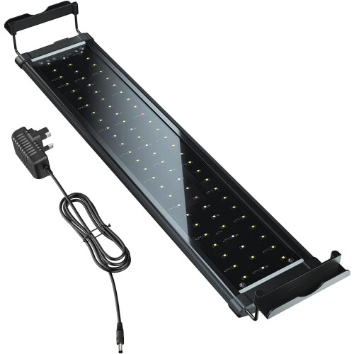 Underwater Symphony, Durable Aquarium Light with Timer Functionality, Aluminum Alloy Shell for Enhanced Cooling, LB-60-90cm, Perfect for Marine,