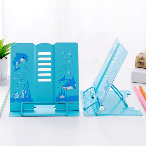 Simplify Your Reading Routine, Multifunctional Metal Book Stand Offers Adjustable Tilt Angle For Comfortable Viewing, Durable Construction Ensures 1