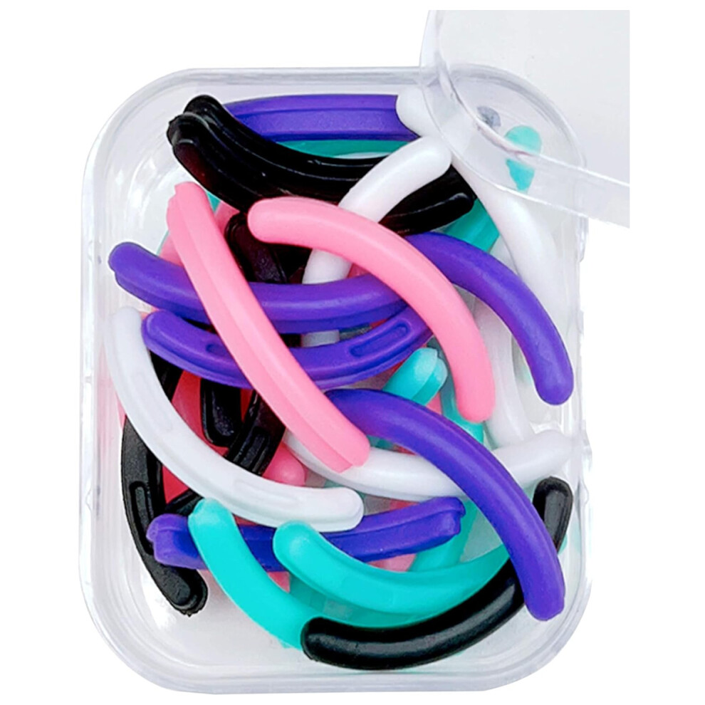 Eyelash Perfection: Universal Eyelash Curler Refills With Gentle Yet Effective Curl, Clear Storage Box, High Elasticity Eyelash Curler Pad, Soft