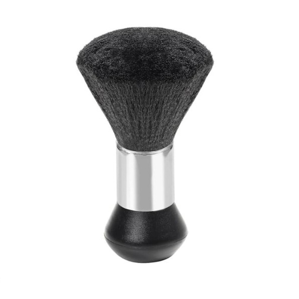 Barber Neck Duster, Soft Nylon Bristles Professional Hair Cleaning Dusting Brush for Neckline and Ears, Lightweight Design with Comfortable Grip for