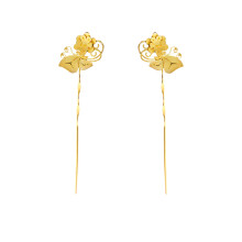 Zeitlose Schönheit, exquisite Haaraccessoires mit Vintage-Schmetterlings- und Blumenmotiven, handgefertigte Haarnadeln, geeignet für alle