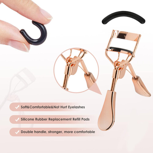 Ομορφιά σε μια στιγμή, ψαλίδι βλεφαρίδων Instant Curls με εργονομικό σώμα, έντονο 2