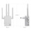 Repeat/AP Mode WiFi Extender, Secure Encryption Signal Booster for Wide Compatibility up to3000Square Feet, Broad Coverage with Easy Setup for 5