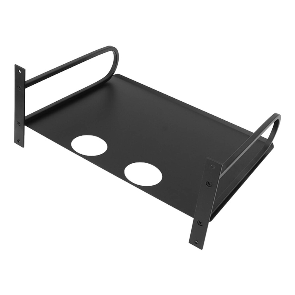 Wall Mounted Aluminum Projector Shelf For Router Tv Box Dvd Player Black 9301375594547